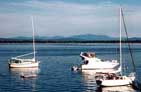 Boating on Lake Champlain
